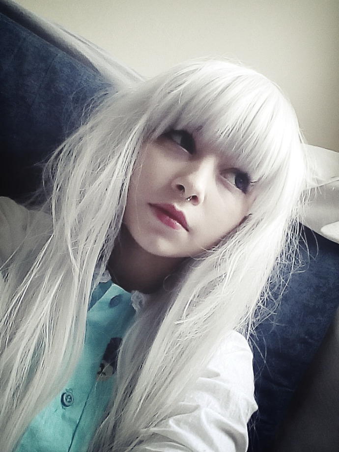How do you feel about dyed white hair?
