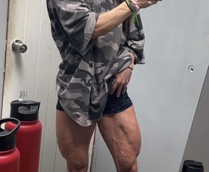 Do you think she’s on steroids or is it just hard work?
