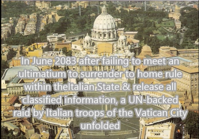 Do you think the Vatican will still be around in 100 years?