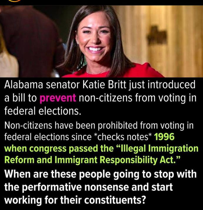 How can you create a bill for a law which is already enforced and to whom are you pandering to by recreating something which is there?