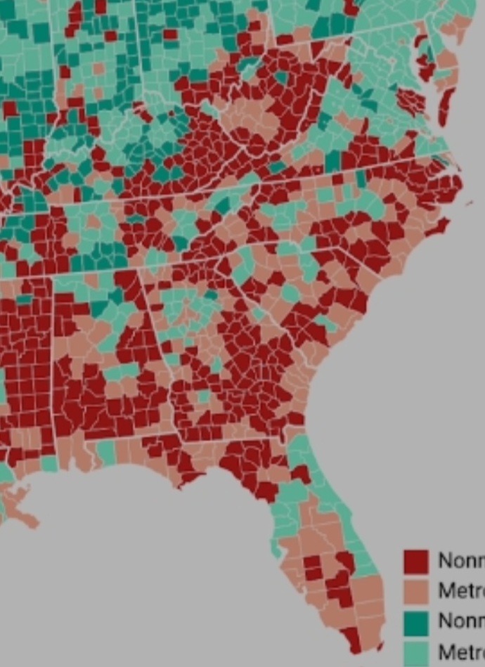 empty south to fill, not over populated... by far in u. s. 