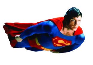 If you could fly, would you prefer to do it like Superman, or would you like the added wings?