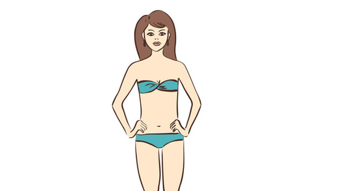 Guys, would you date a woman with little to no curves?