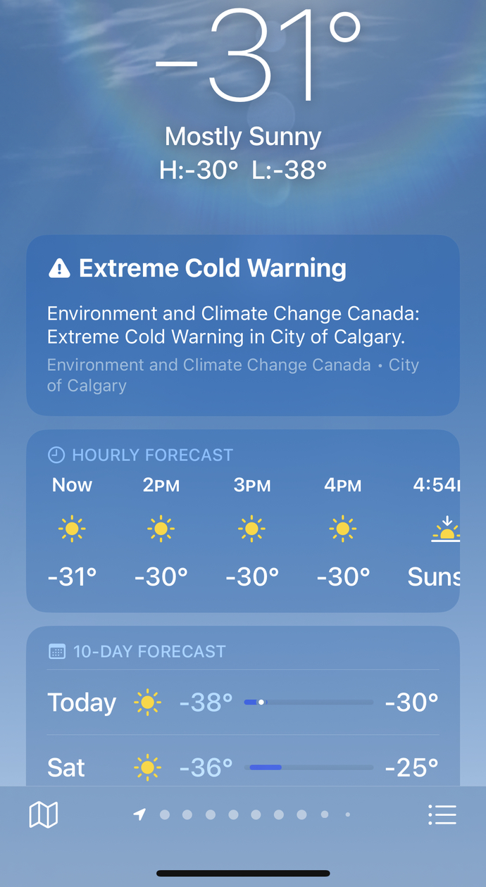 Is this good weather to walk in?