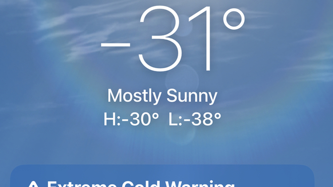 Is this good weather to walk in?