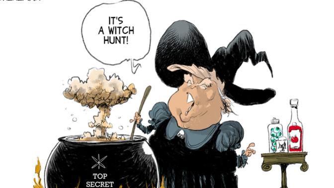 What is a "witch hunt"?