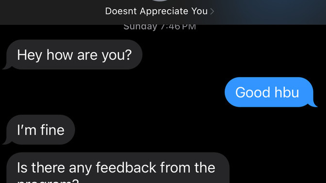 Why did my ex (who initiated the break up) text me this?