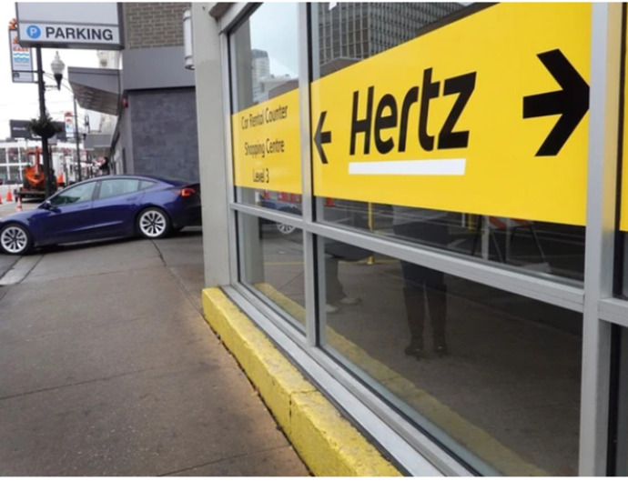 Because of weak demand and high repair costs, Hertz is dumping 20,000 EVs, and replacing them with gas cars. Is this a sign?