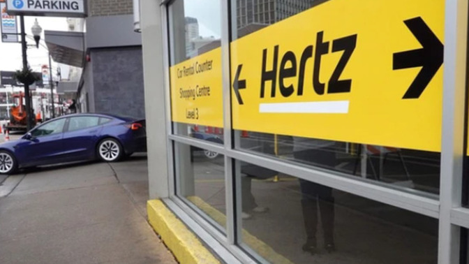 Because of weak demand and high repair costs, Hertz is dumping 20,000 EVs, and replacing them with gas cars. Is this a sign?