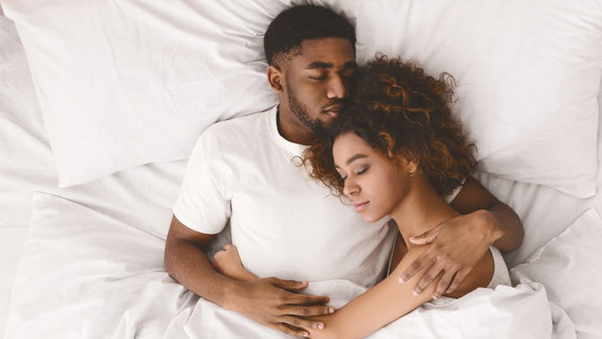 What are the most comfortable sleeping positions for couples?