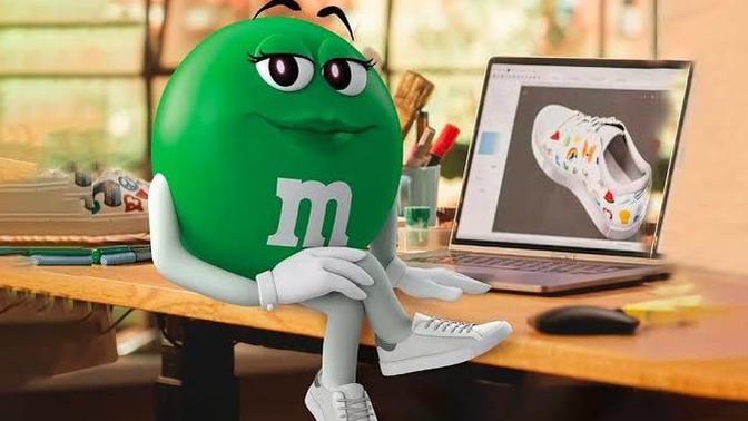Does green M&M fit in with today's beauty standards?