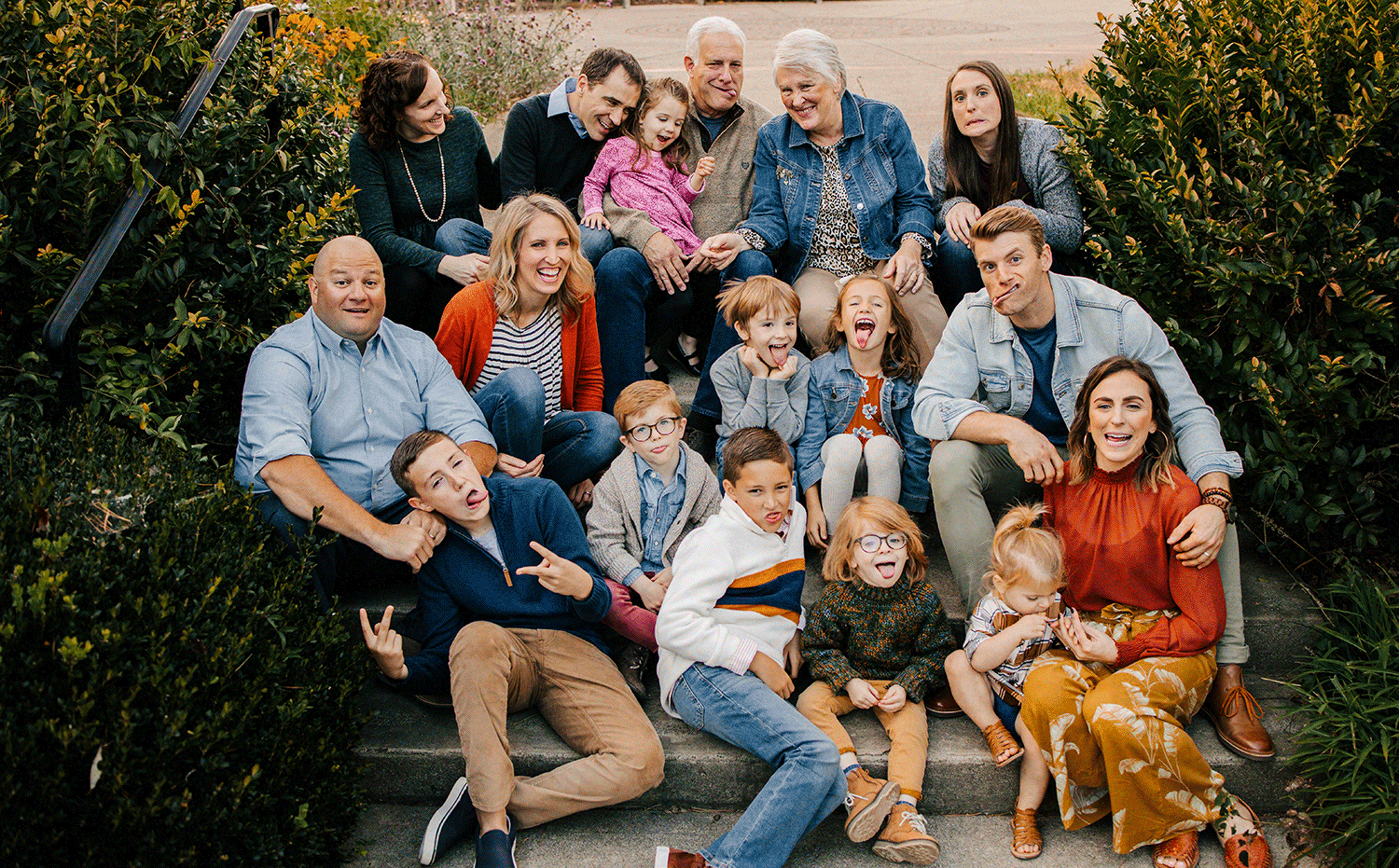 A hypothetical, what would you think about a routine family system where the kids parents went out to work and the 4 grandparents raised the kids?