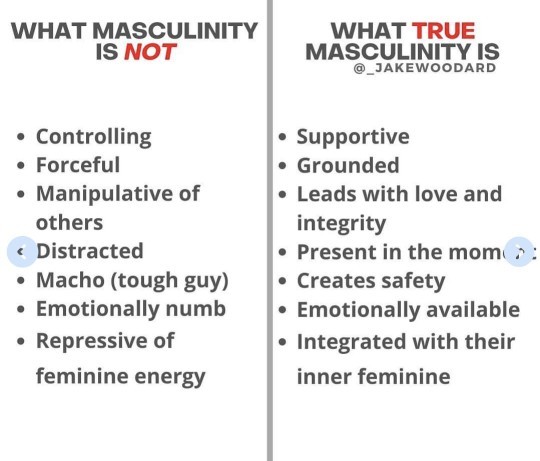 What makes a man "masculine"?