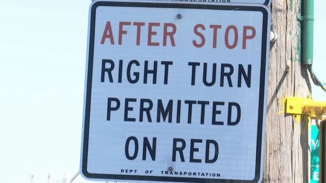 TURN ON RED or only after STOP?