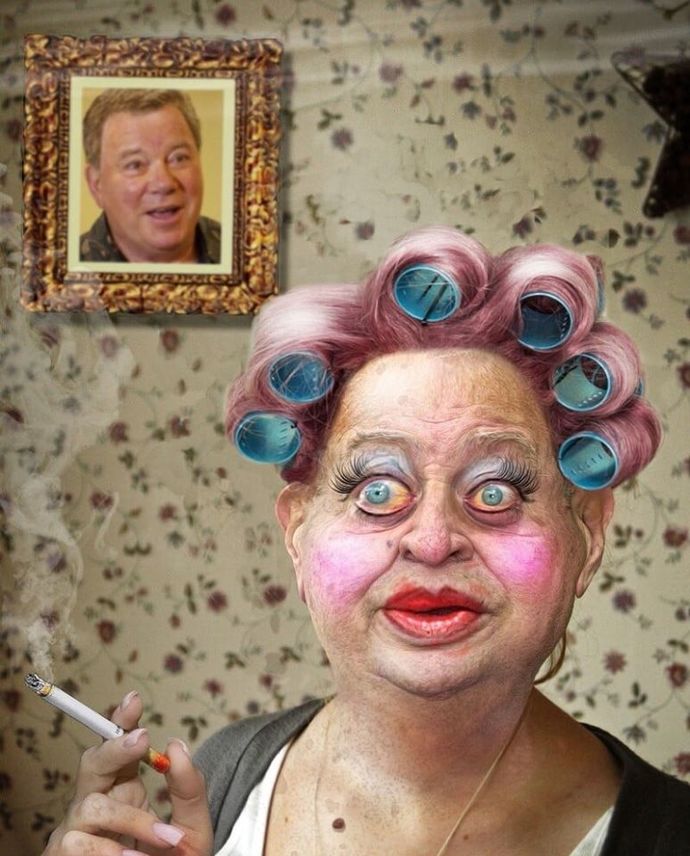 He messes my hair up during sex. William will be displeased!