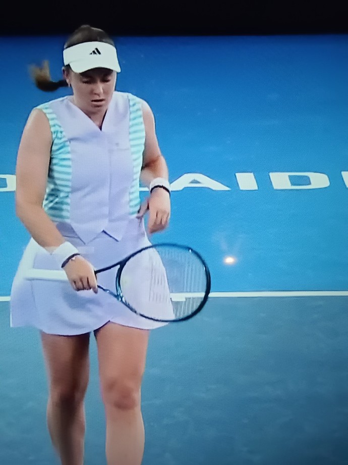 Do you think this tennis champion is a little chunky?
