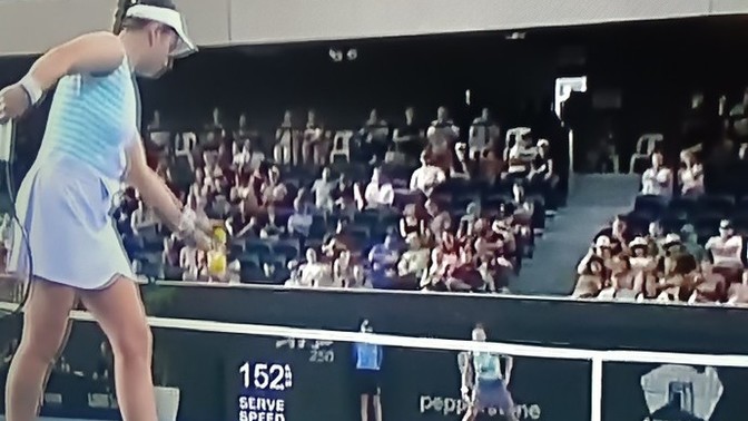 Do you think this tennis champion is a little chunky?