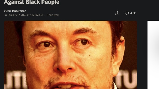 What? Right Wing hero is racist?