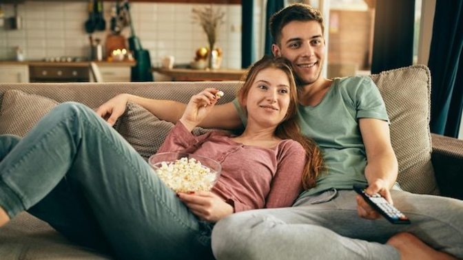 Which types of shows, video, or movies do you enjoy watching with your partner?