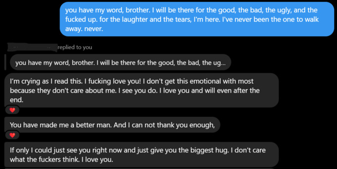 (conversation I had with my boyfriend)