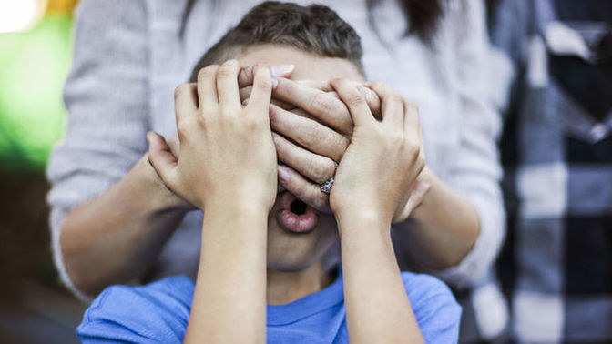 Does a mother have a reason to overreact if her son is around girl (s) showing too much skin?