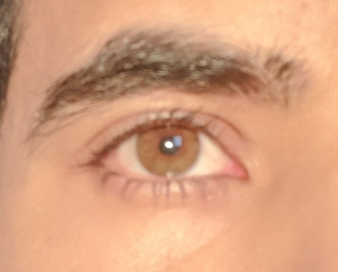 Are my eyes amber color?
