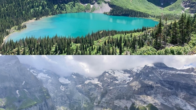 What is the more beautiful lake of these?