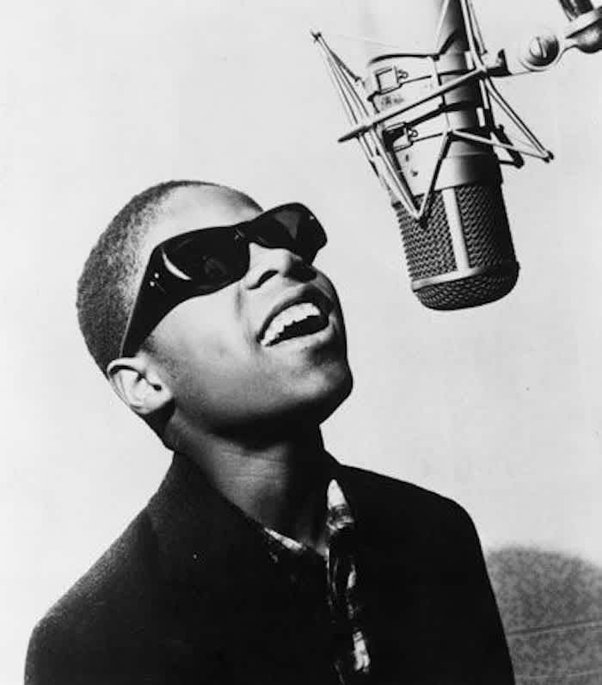 What were your initial thoughts and reaction of “Little” Stevie Wonder at age 12-13?