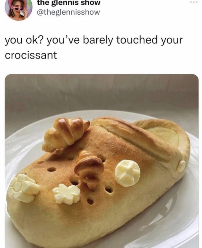 Would you eat crocissants?