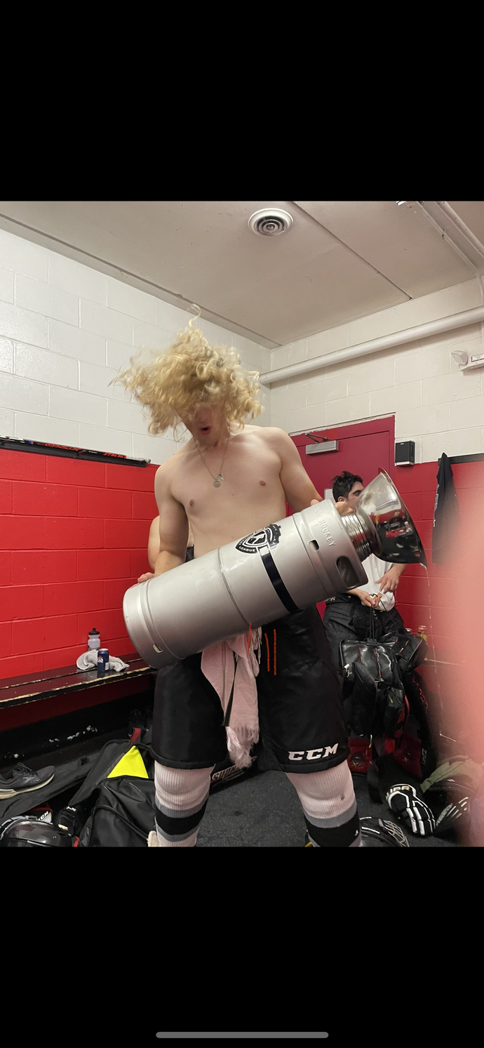 Tits out for the trophy