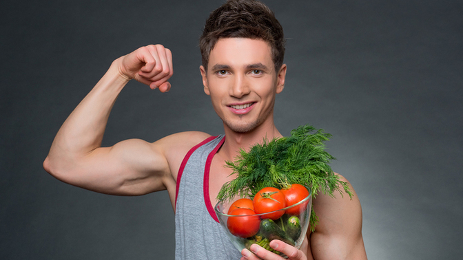 Is it actually impossible to get muscular from the gym without eating healthy a lot?