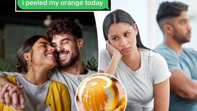 What do you think of the “orange peel” relationship theory?