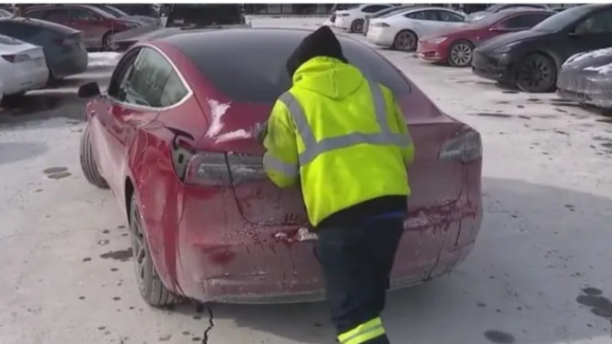 Guys, Don't you hate it when it's so dang cold that your Tesla won't even take a charge?