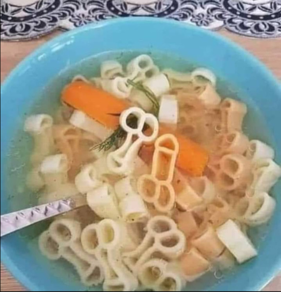 Who here would eat this pasta π in front of everyone just for a laugh π?