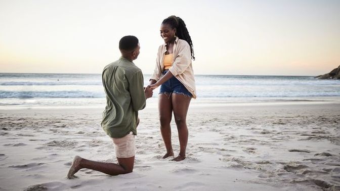 Was it much harder to say yes to marriage again after a divorce knowing what you'd been through?