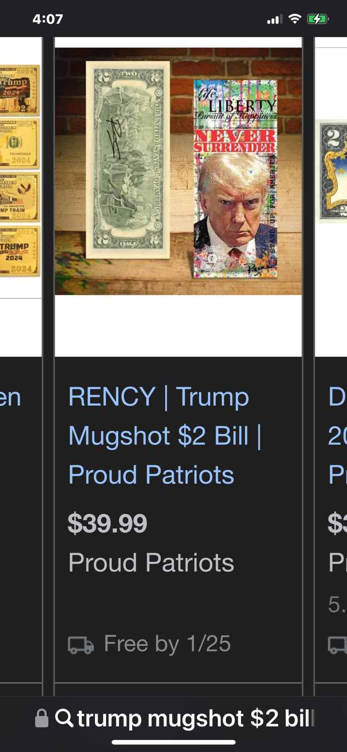 Are you going to buy the Trump Two Dollar Bill?