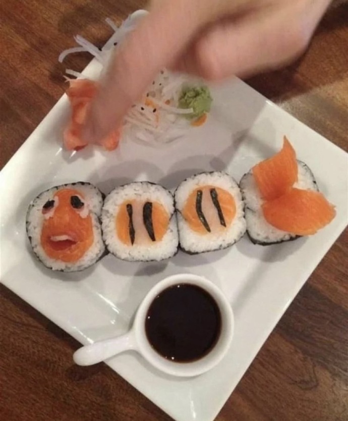 Would you eat Nemo sushi?
