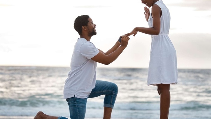 How long does it usually take to propose to someone?