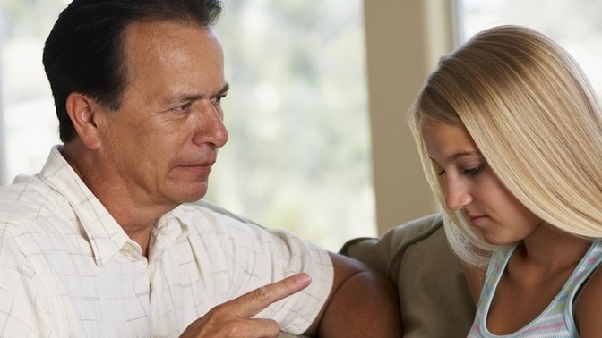 Guys, dad's are you laid back with your teenage daughters or are you strict with them?