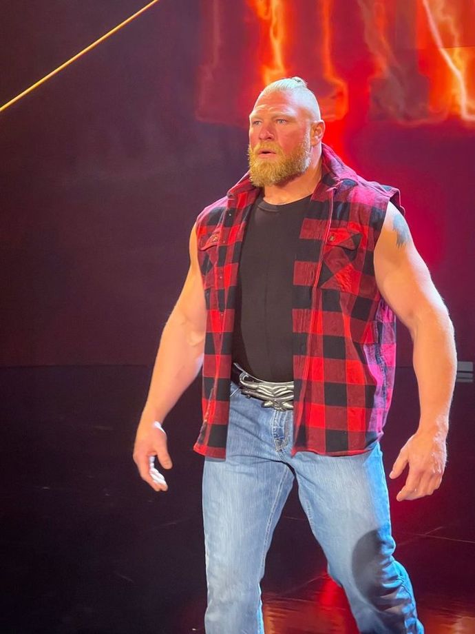 Guys, would you pick a fight with Brock Lesnar?