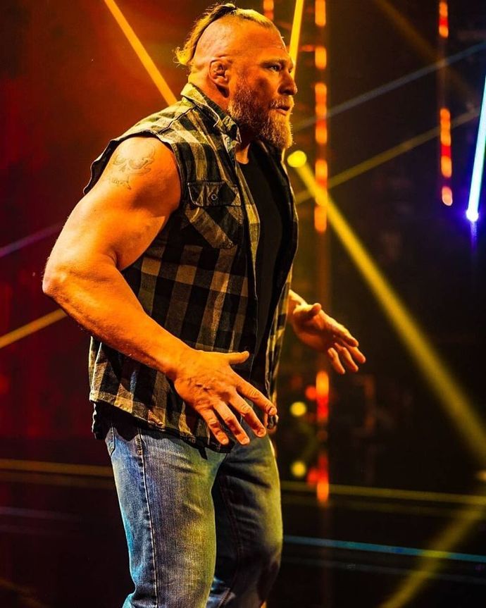 Guys, would you pick a fight with Brock Lesnar?