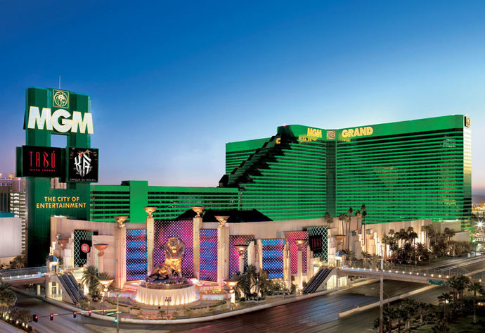 How much money would be to rent in a room in the MGM Grand Hotel in Las Vegas?