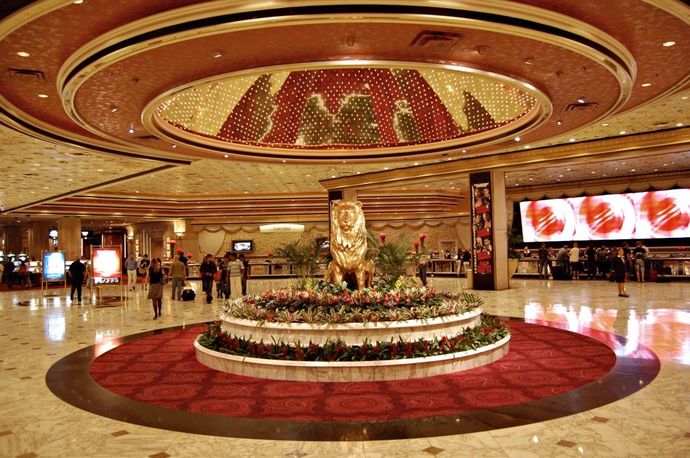 How much money would be to rent in a room in the MGM Grand Hotel in Las Vegas?
