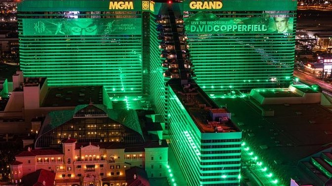 How much money would be to rent in a room in the MGM Grand Hotel in Las Vegas?