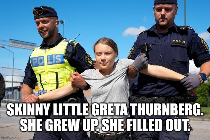 Is Gretta serious about saving the earth or is it about making money?