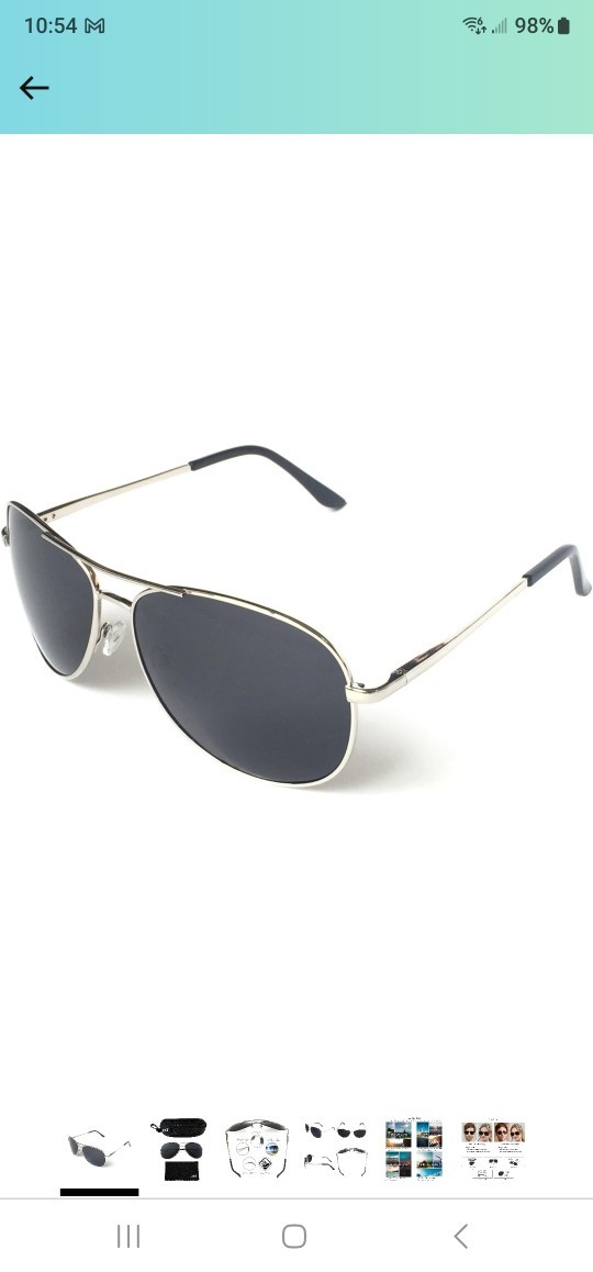 What kind of sunglasses do you wear?