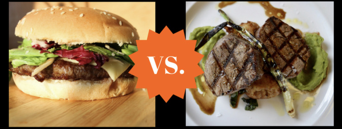 What do you prefer? Steak š„© or hamburger š?