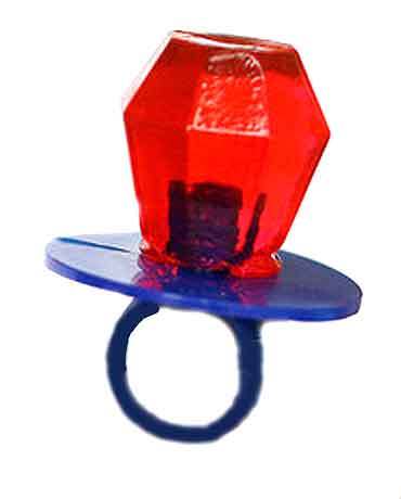 Are wearing sparkly diamond rings a status symbol?