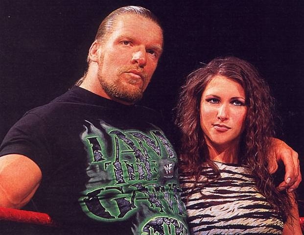 Was Triple H better in a relationship with Chyna or Stephanie?