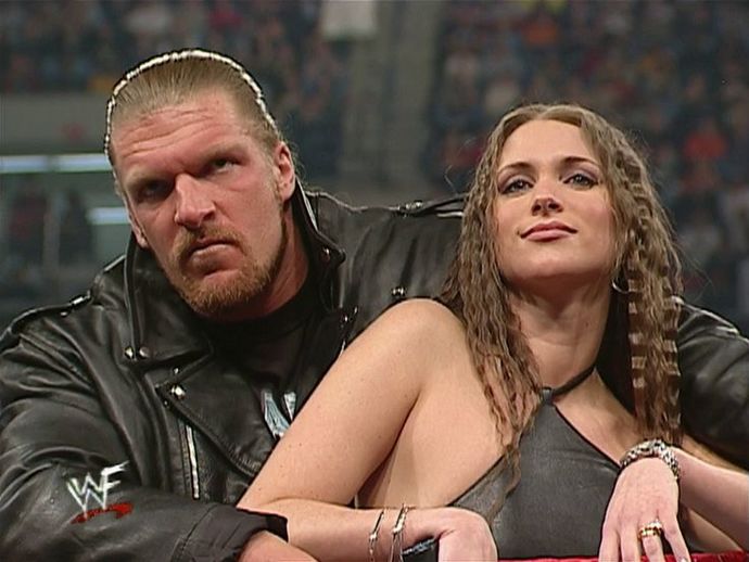 Was Triple H better in a relationship with Chyna or Stephanie?
